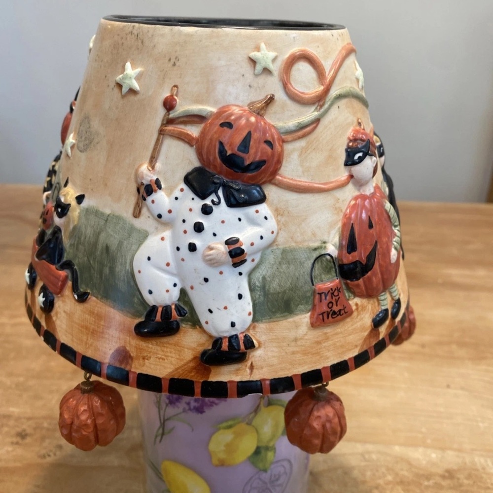 Yankee candle Halloween candle shade